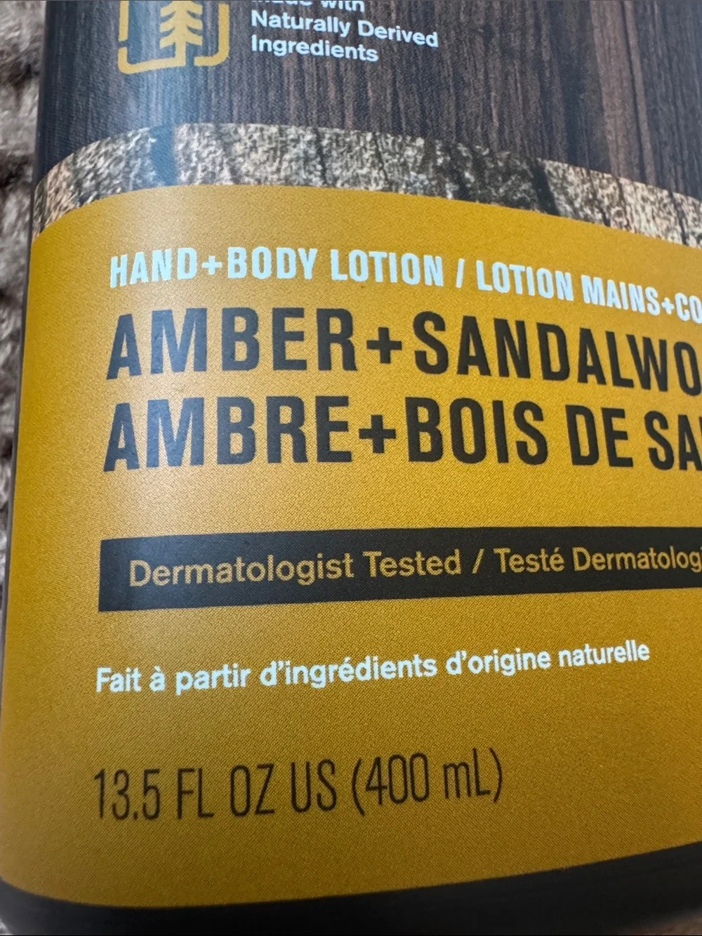 Every Man Jack Amber + Sandalwood Hand & Body Lotion 2-Pack (13.5 oz Each) NEW